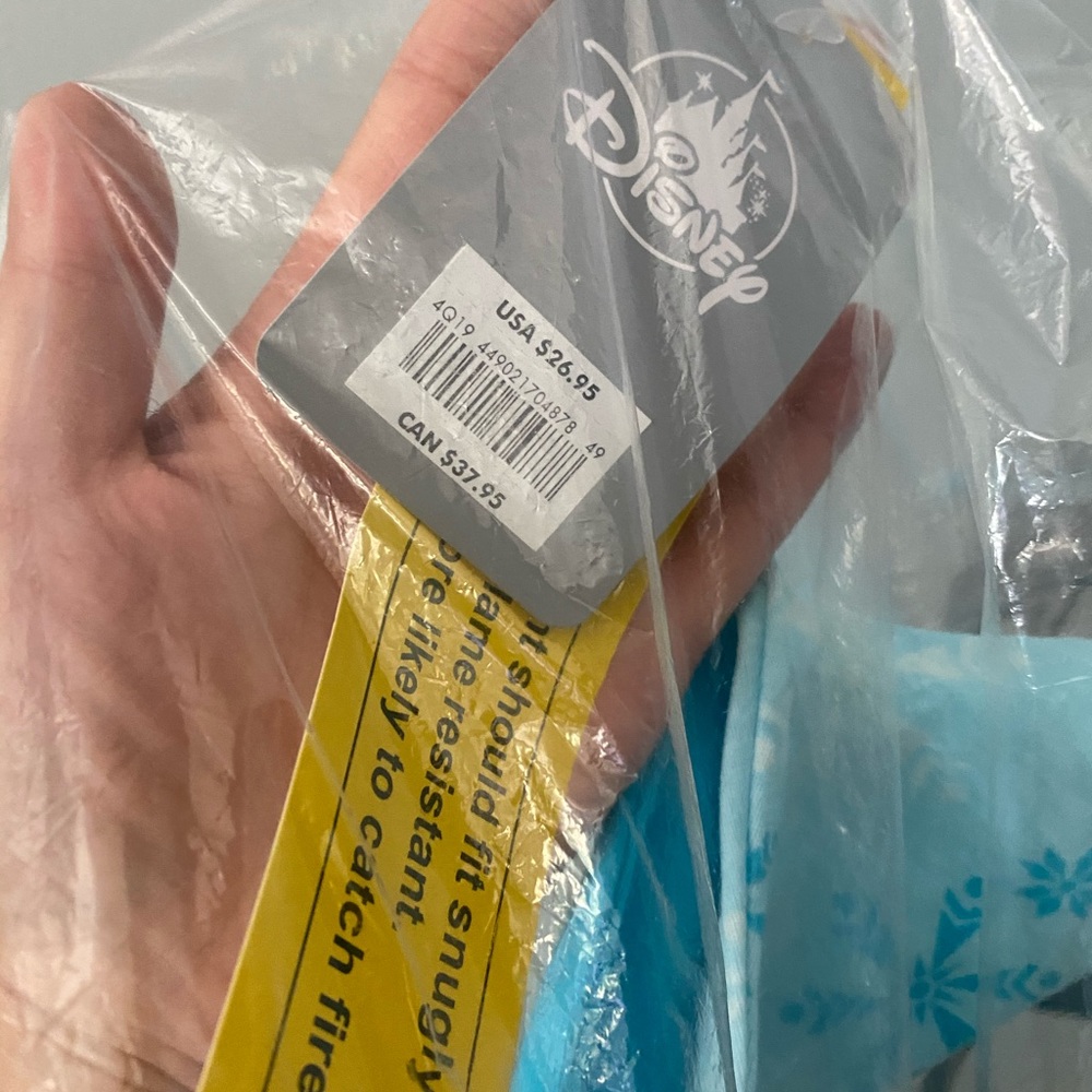 Disney Elsa outfit with tutu-like skirt